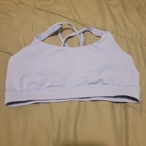 LULULEMON Women's Light Lavender Strappy Sports Bra Medium/6